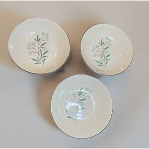 Vintage‎ Taylor Smith Taylor Petal Lane Homemakers 5" Dessert Bowl Dish MCM